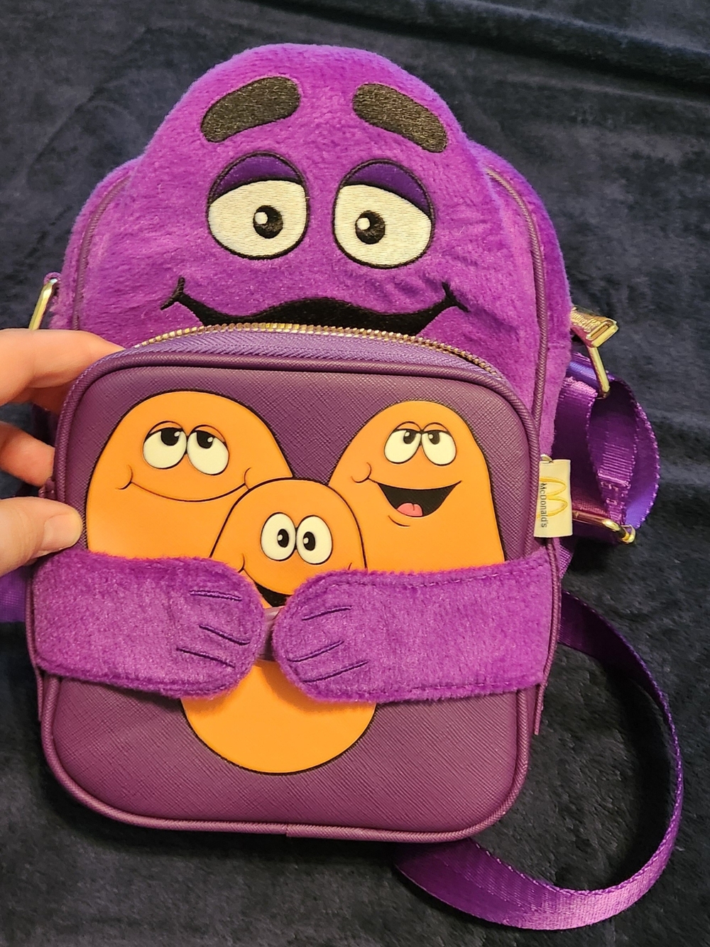 Grimace Loungefly Crossbody Bag
